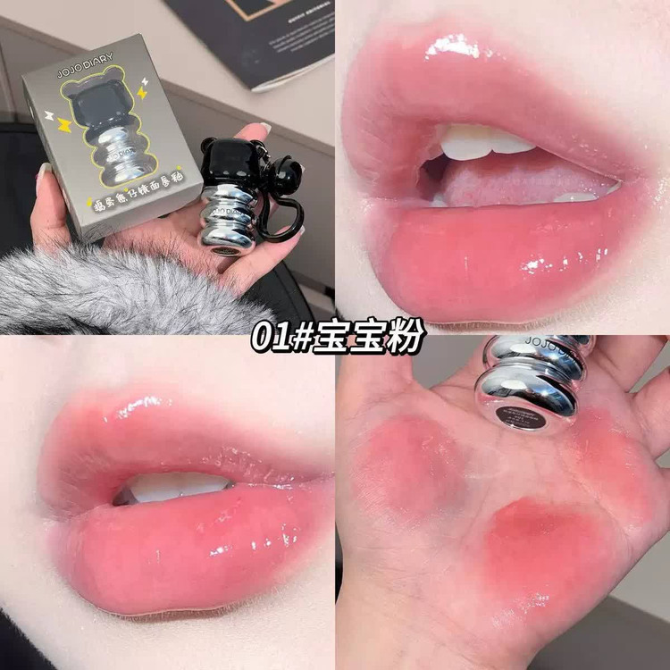 رژلب براق خرسی کُره ای
