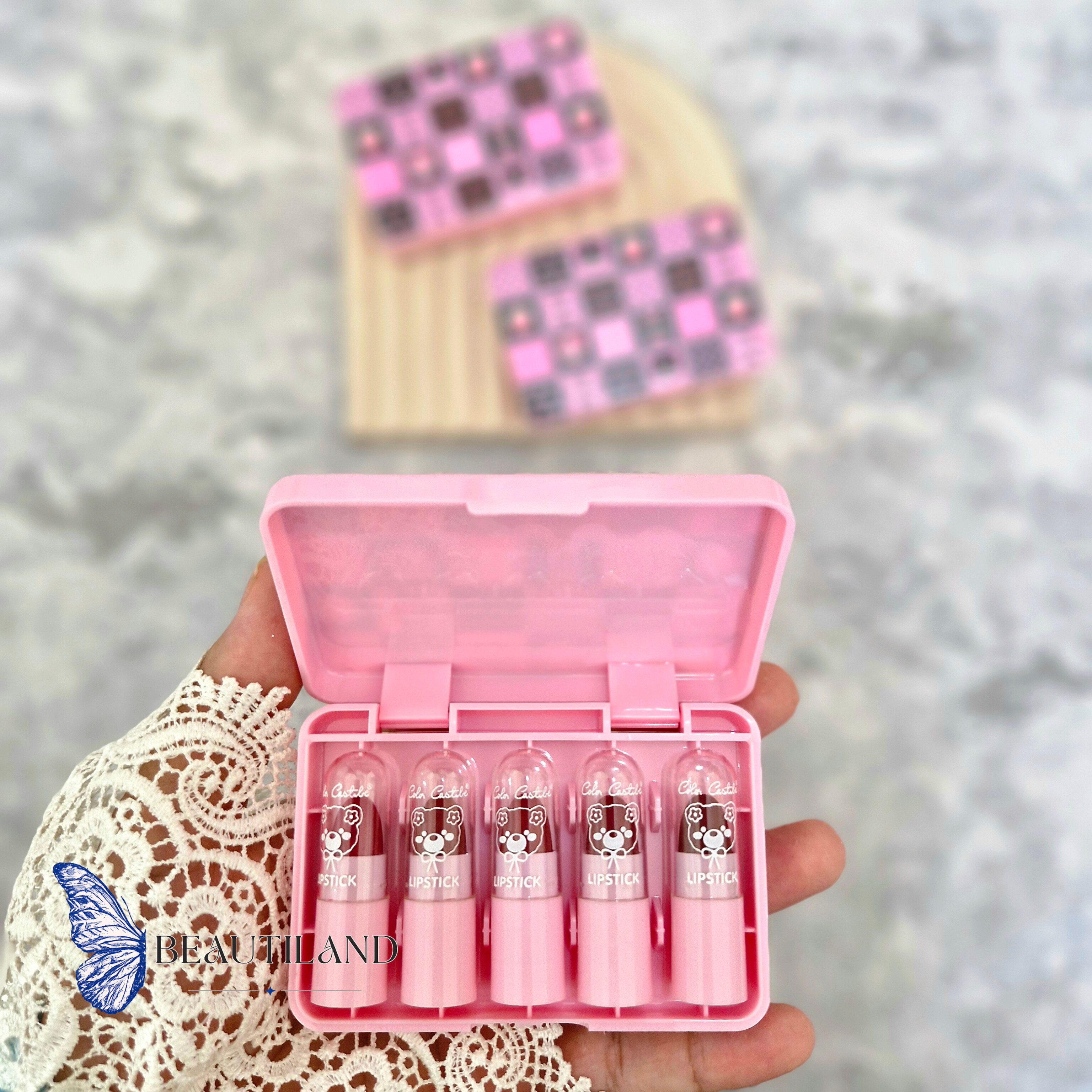 پک ۵ عددی رژلب مینی کالرکستل