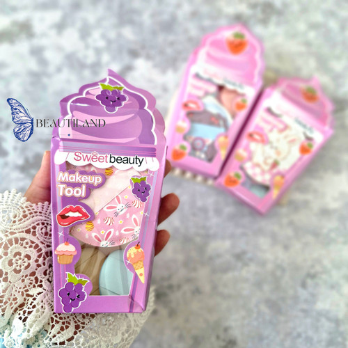 پک ۴ عددی پد آرایشی بستنی