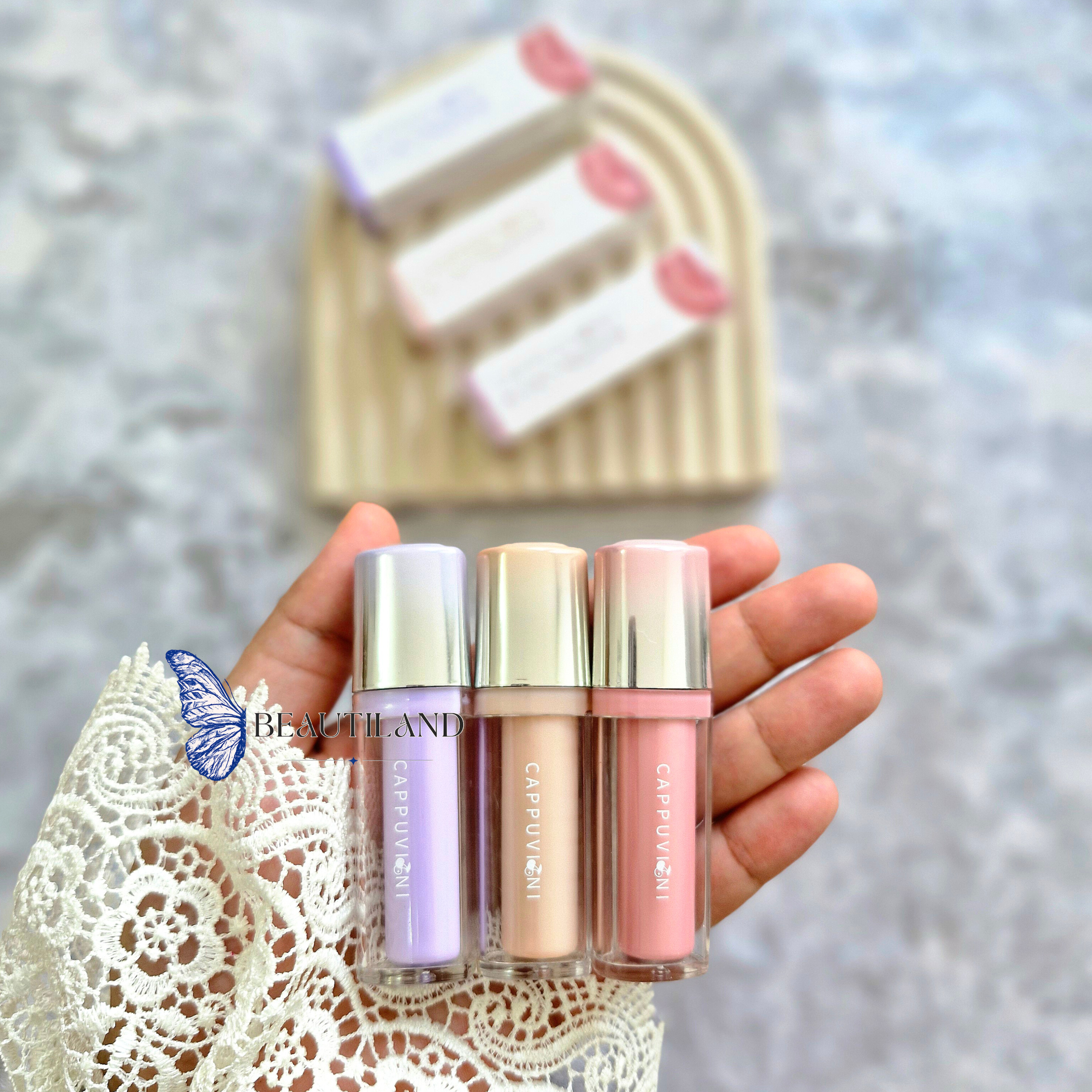 رژ لب خیس قلبی کُره ای