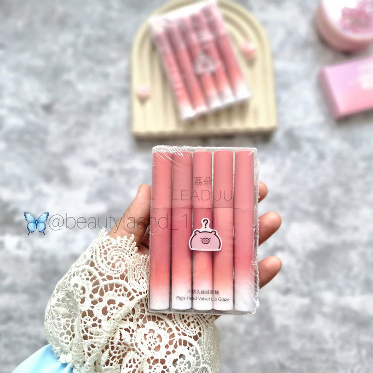 پک رژ لب مخملی مات LEADUU